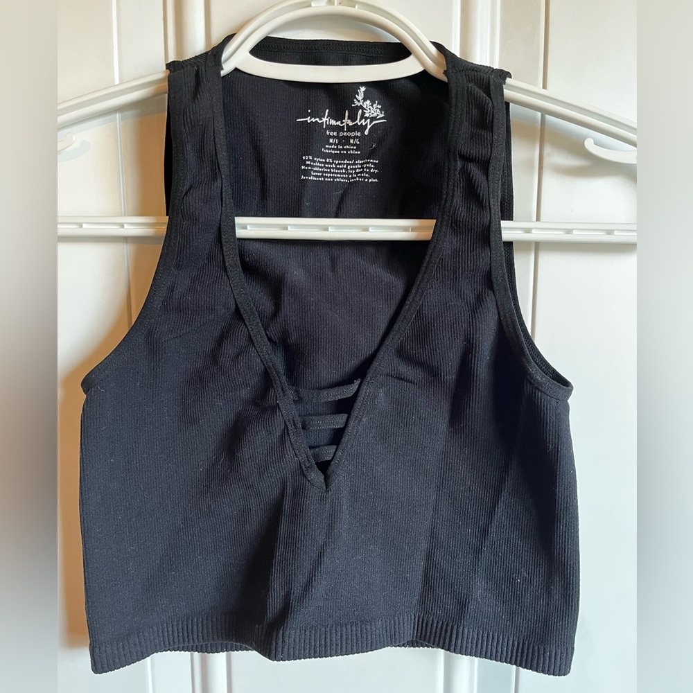 Free People | M/L Crop Top Tank Top